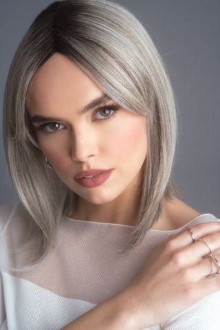 High Heat Mid Straight Topper Wig - 1036   Alexander Couture Collection High Heat Mid Straight Topper Wig - 1036   Alexander Couture Collection