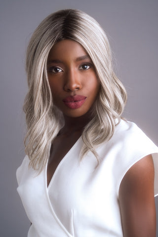 High Heat Mid Wavy Topper Wig - 1037   Alexander Couture Collection High Heat Mid Wavy Topper Wig - 1037   Alexander Couture Collection