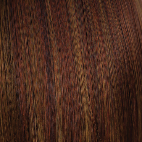 Cinnamon Swirl  -  From the chocolate, dark red base with flattering woven slices of teak, paprika, cinnamon and soft wheat dark blonds. Fantastic and beautiful! Cinnamon Swirl will put you in a spin! Cinnamon Swirl  -  From the chocolate, dark red base with flattering woven slices of teak, paprika, cinnamon and soft wheat dark blonds. Fantastic and beautiful! Cinnamon Swirl will put you in a spin!
