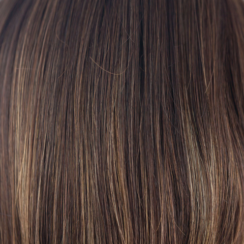 Coffee Latte  -  A Cappucino-base with a mix of warm medium brown and medium golden blond highlights. With strategically placed highlights throughout, the warm toned color will highlight and warm the skin tone. Coffee Latte  -  A Cappucino-base with a mix of warm medium brown and medium golden blond highlights. With strategically placed highlights throughout, the warm toned color will highlight and warm the skin tone.