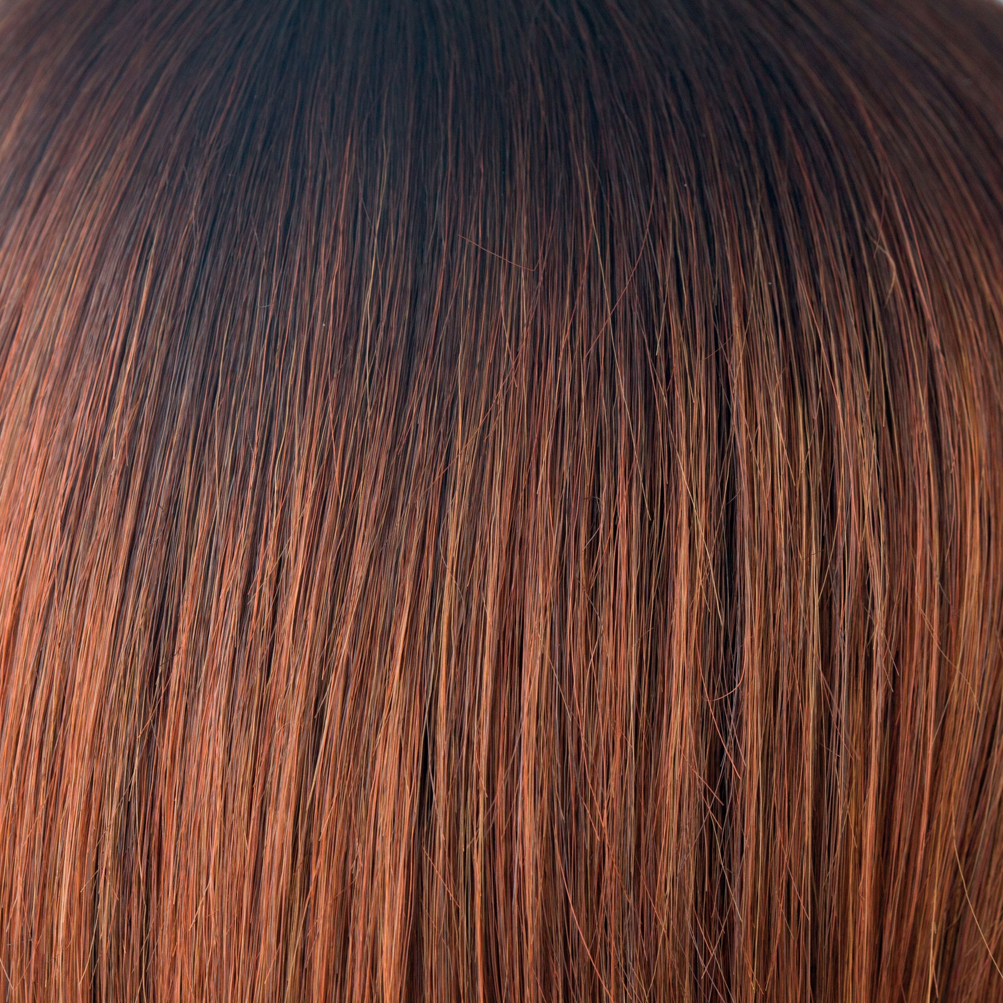 Crimson-R - A beautiful mid brown chocolate root that seamlessly blends into cool coppers and smoked orange tones. If you want to stand out, this is an excellent color choice! Crimson-R - A beautiful mid brown chocolate root that seamlessly blends into cool coppers and smoked orange tones. If you want to stand out, this is an excellent color choice!