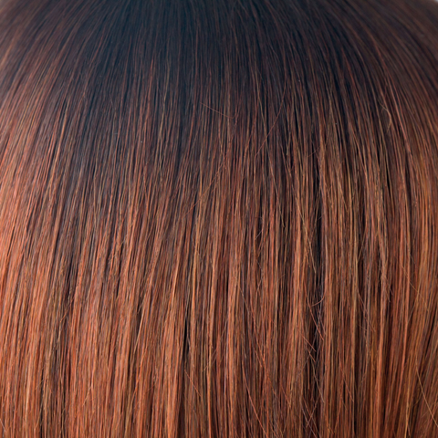 Crimson-R - A beautiful mid brown chocolate root that seamlessly blends into cool coppers and smoked orange tones. If you want to stand out, this is an excellent color choice! Crimson-R - A beautiful mid brown chocolate root that seamlessly blends into cool coppers and smoked orange tones. If you want to stand out, this is an excellent color choice!