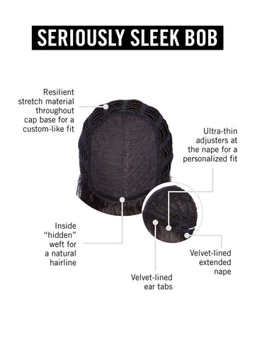 Seriously Sleek Bob Heat-Friendly Wig Seriously Sleek Bob Heat-Friendly Wig