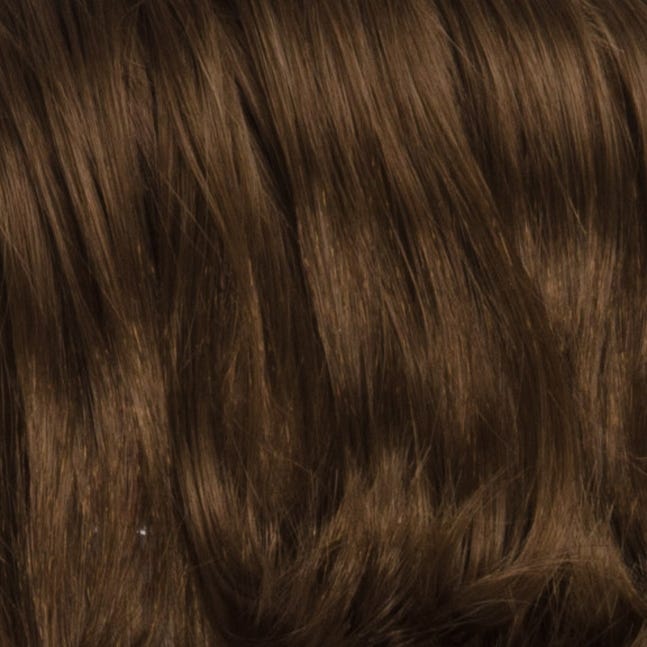 Pull Thru Human Hair Hairpiece