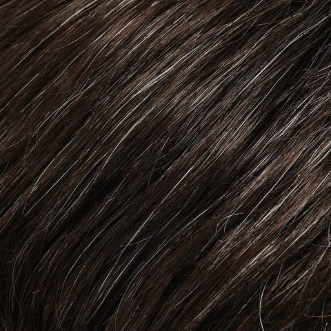 Pull Thru Human Hair Hairpiece