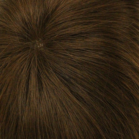 Pull Thru Human Hair Hairpiece