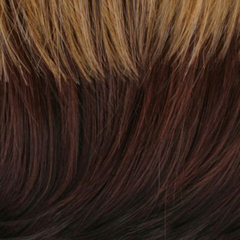 22" Meena 3/4 Synthetic Wig