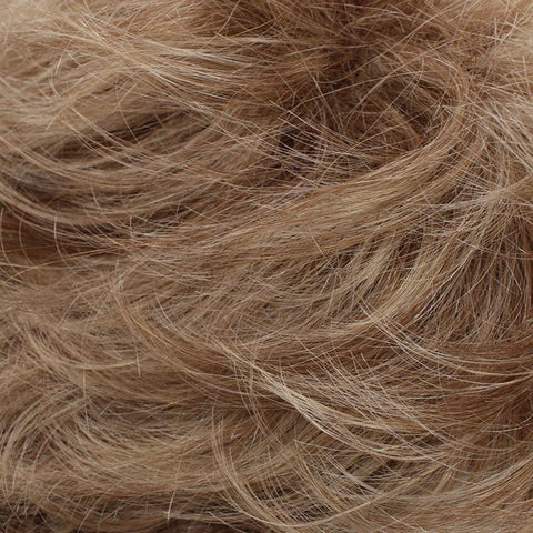 Pull Thru Human Hair Hairpiece