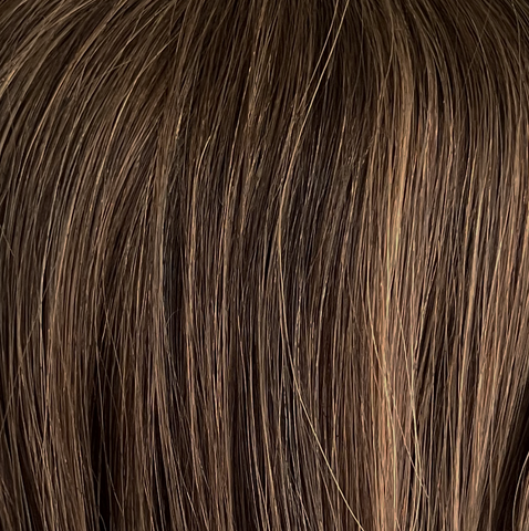 Almond Toast  -  A cool satin brown mixed with rich deep warm brown
