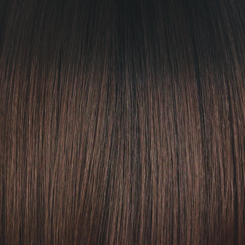 Cafe Ole  -  Rich, warm and luxurious Café Ole is a beautiful color.  A dark brown with cappuccino and mocha undertones with a slight depth at the root area, giving this color definition and contrast. Cafe Ole is one of our high heat colors.