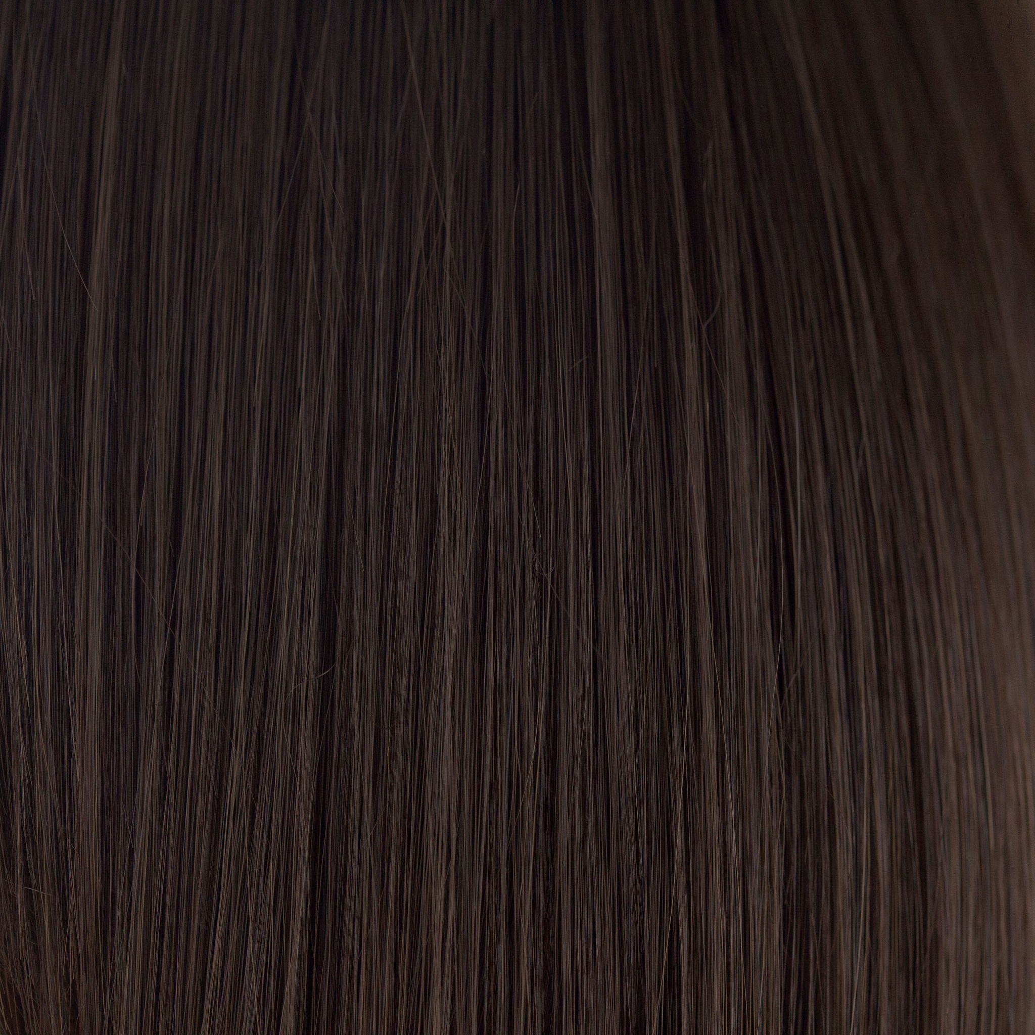 Cappucino  -  A deep, pure brown blended with a warm, rich mahogany brown. It has a realistically smooth "go to" in its essential tone.