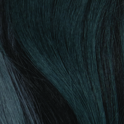 Cosmic Teal  -  A smoky fused deep teal base with off-black lowlights throughout. Nocturnal vibe with a cool, sophisticated attitude.