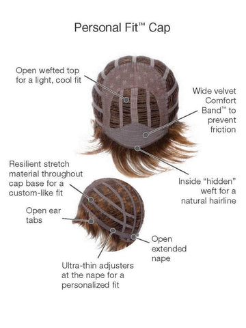 Beauty Spot Synthetic Wig