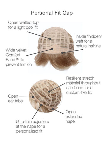 Perk Average Synthetic Wig
