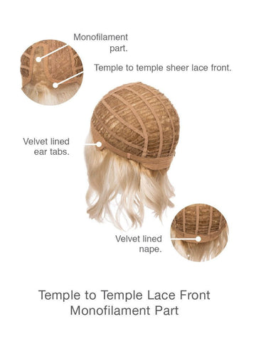 Soft and Subtle Average-Large Lace Front Wig