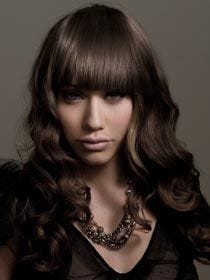 Sleek Finish Synthetic Bang Hairpiece