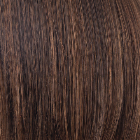 Ginger Brown  -  A fabulous mixture of our Cappucino color and a medium reddish brown. This stunning color fits any occasion and outfit!