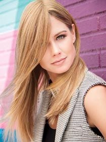 Top of Head Heat Friendly Hairpiece