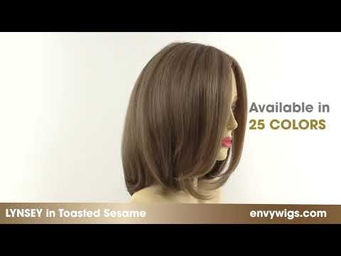 Lynsey Synthetic Human Hair Blend