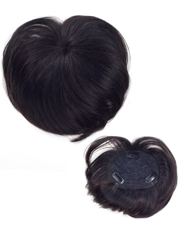 Remi Top Piece Human Hair Crown Bang
