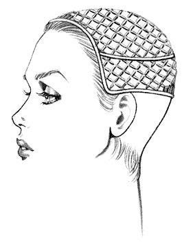 3/4 Demi-Sized Wiglet 158