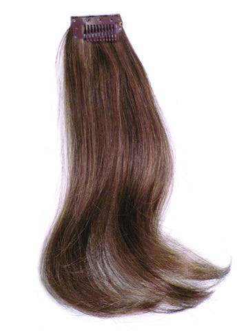 EZ Streaks 10" Small Clip In Extensions Hairpiece