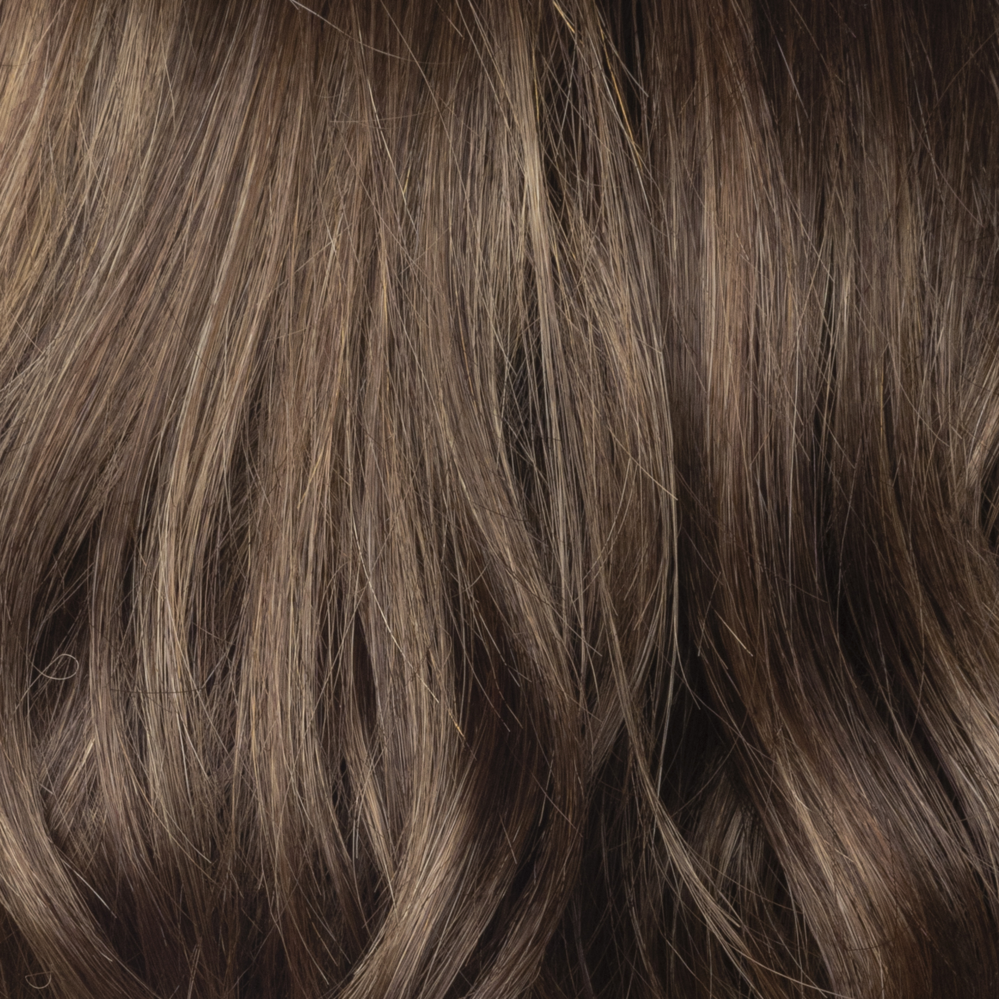 Maple Frost  -  A stunning new color is beautiful a mid brown with a slight chocolate brown root and has an array of highlights and lowlights of both warm maple blonds and toffee shades with frosty undertones.