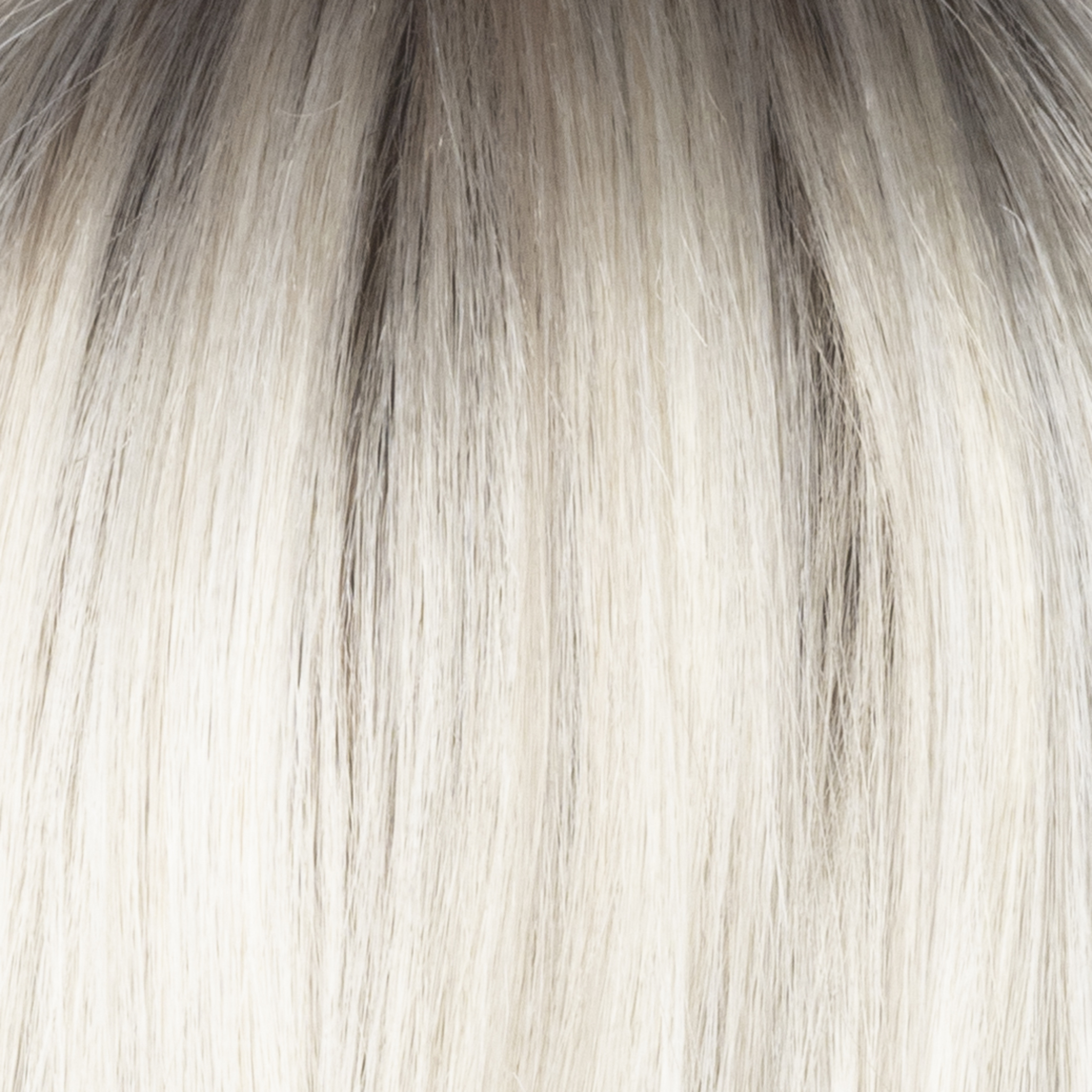 Milky Opal-R  -  A real showstopper! A gorgeous, rooted blond with a mid-warm brown root which transcends beautifully into the expertly woven cream and white blonds with a deeper tone running throughout the bottom and has a subtle opal hue.