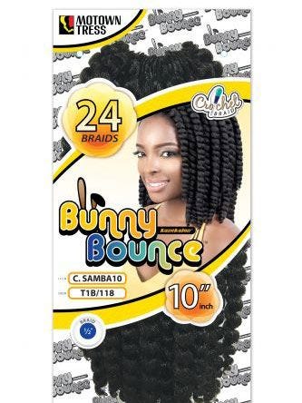 Crochet Braid Samba Curl 10" Weave