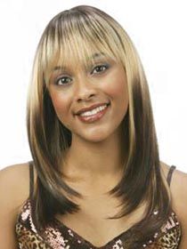 Patchy Synthetic Wig
