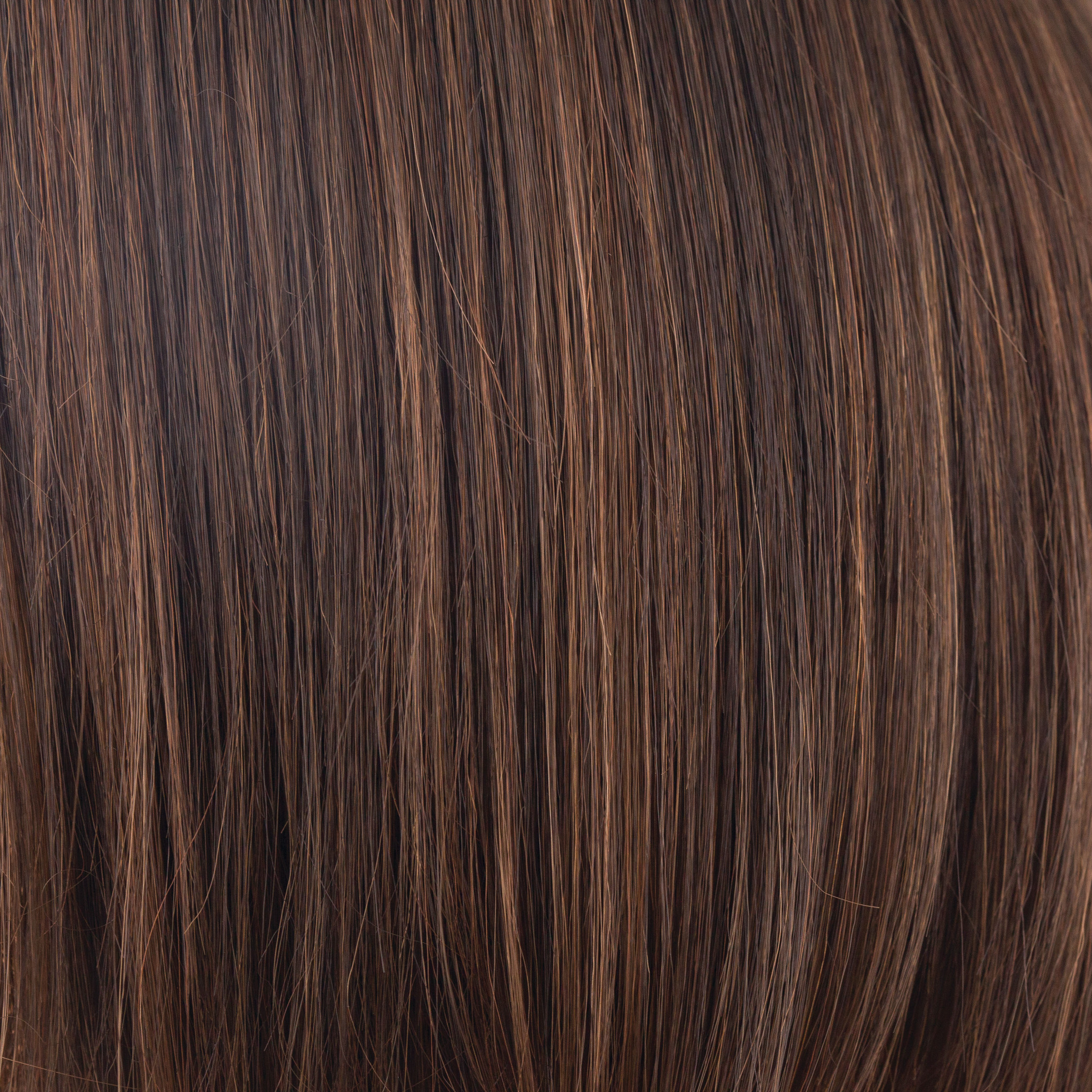 NM Ginger Brown  -  A fabulous mixture of our Cappucino color and a medium reddish brown. This stunning color fits any occasion and outfit!