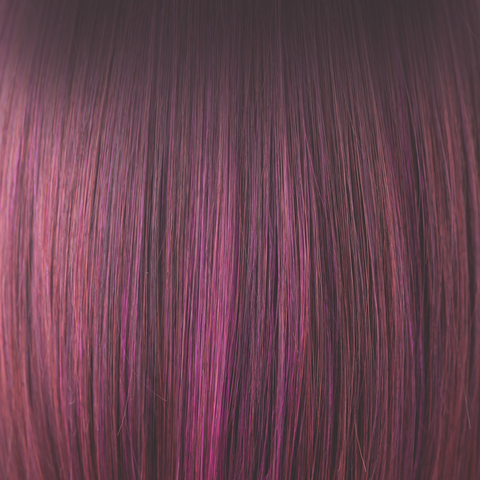 Plumberry Jam-LR  -  The longer rooted sister of Plumberry Jam-R has been a huge hit. The long dark intense burgundy ombre graduates into a bright rich violet purple with a fuchsia hue. Looks delicious in long and mid length styles.