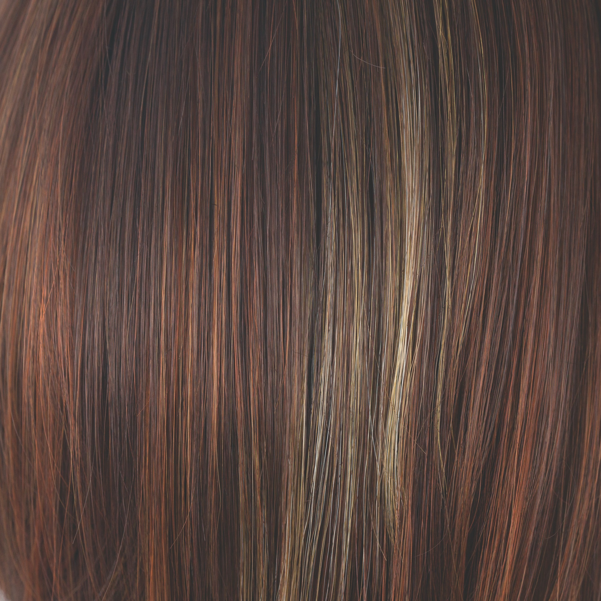 Razberry Ice-R  -  A rooted dark berry regrowth and a dark raspberry brown base with scattered highlights of dark copper and ash pearl medium blond with rouge undertones.