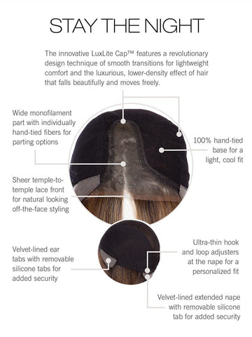 Stay The Night Hand-Tied Wig