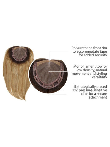 Style Forward 16 Inch Heat Friendly Synthetic Hairpiece