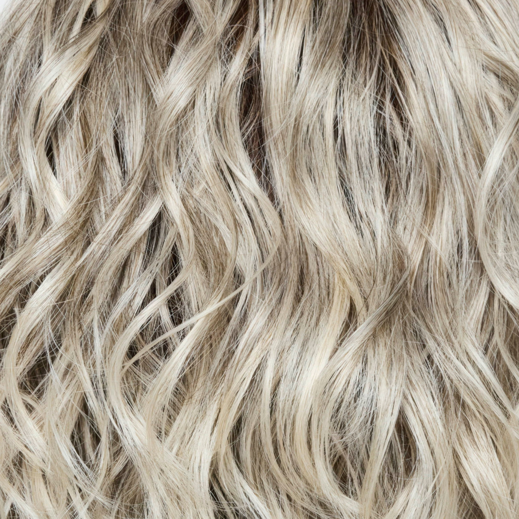 Silver Oyster-R  -  A silver and beige blended base with rich brown root tone. Great substitute tone for blond.       