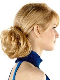 Swirly Heat Friendly Synthetic Hairpiece