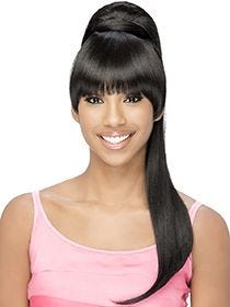Bang and Ponytail Loui Heat-Friendly Synthetic Hairpiece