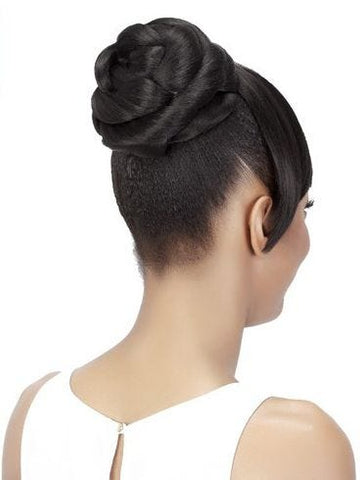 Bang and Pocket Bun Sheena Synthetic Hairpiece