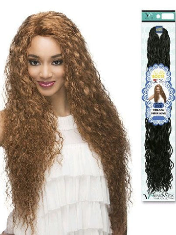 Wet Look Super Wavy Braid 24" Synthetic Weave Extensions