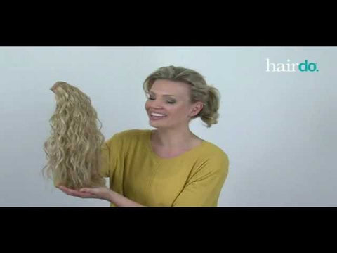 HOW TO: 18" Beach Curl Pony Synthetic Hairpiece by hairdo