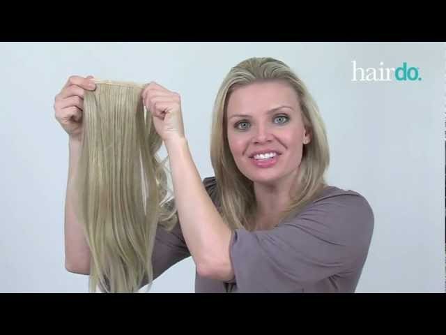 HOW TO: Wrap Around Pony Synthetic Hairpiece by hairdo