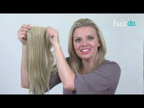 HOW TO: Wrap Around Pony Synthetic Hairpiece by hairdo