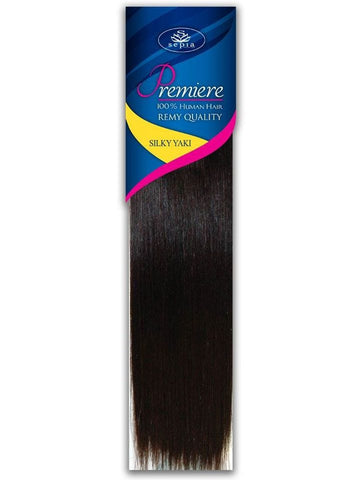 10" Premiere Yaki Human Hair Weave Extensions