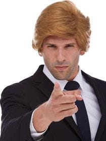 Donald T Boss Costume Wig