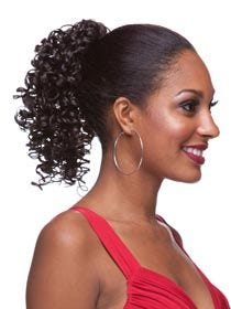 PC Drawstring Synthetic Hairpiece